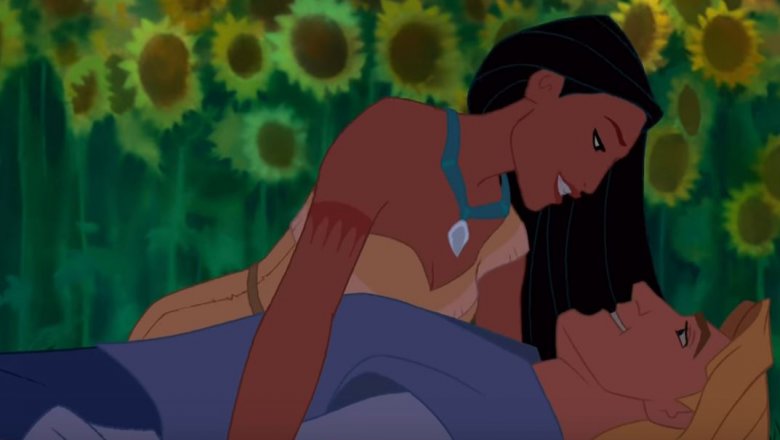 Pocahontas and John Smith