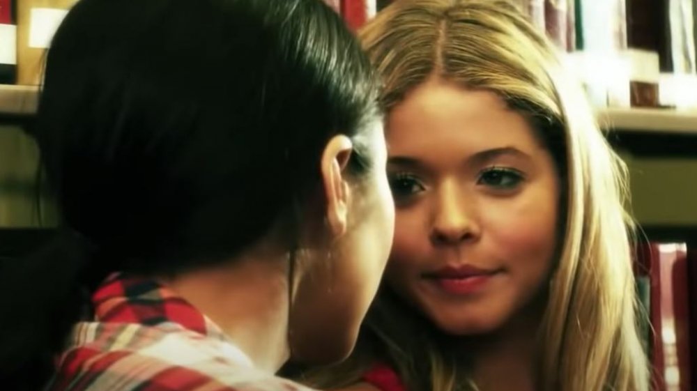 Emily and Alison on Pretty Little Liars