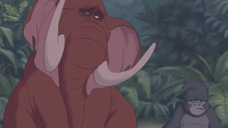 Terk and Tantor in Disney's Tarzan