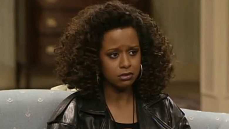 Vanessa Huxtable frowning