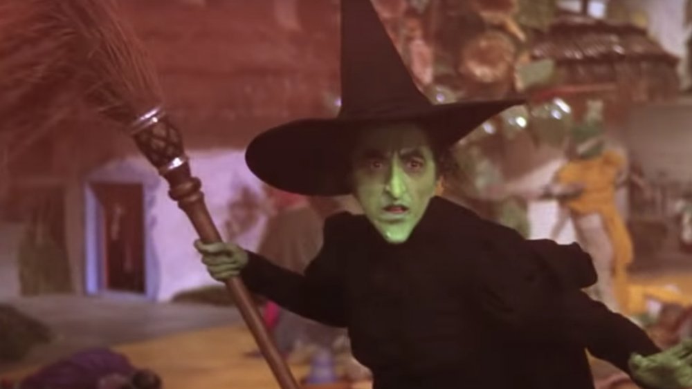 The wicked witch in The Wizard of Oz