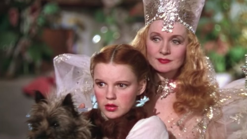 Glinda and Dorothy in The Wizard of Oz