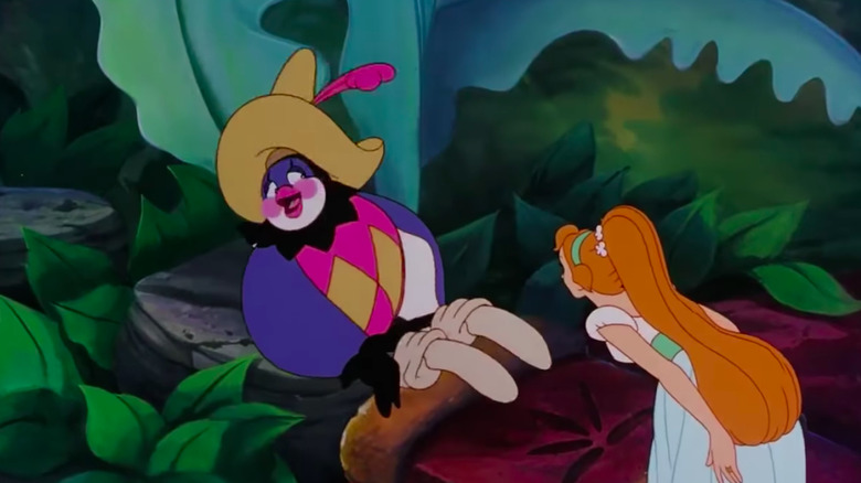 Jacquimo the bird in Warner Brothers' Thumbelina