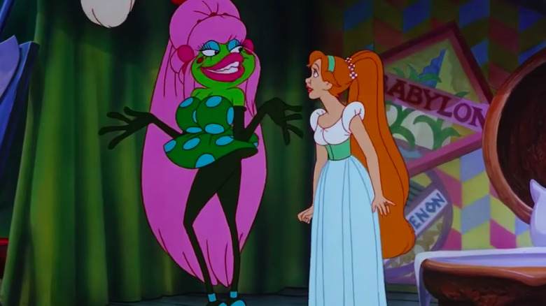 Mrs. Toad in Warner Brothers' Thumbelina