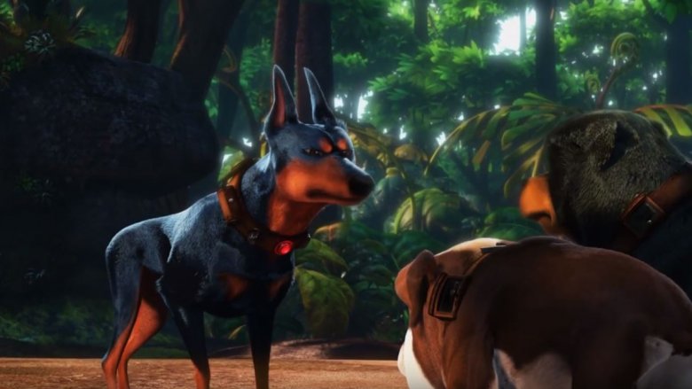 Talking dogs in Disney's Up