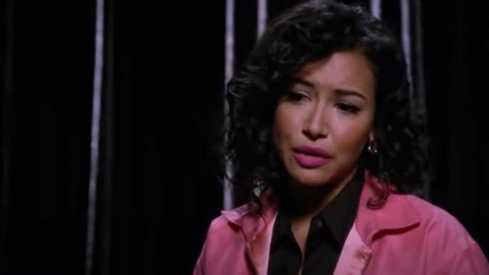 Naya Rivera as Santana on Glee