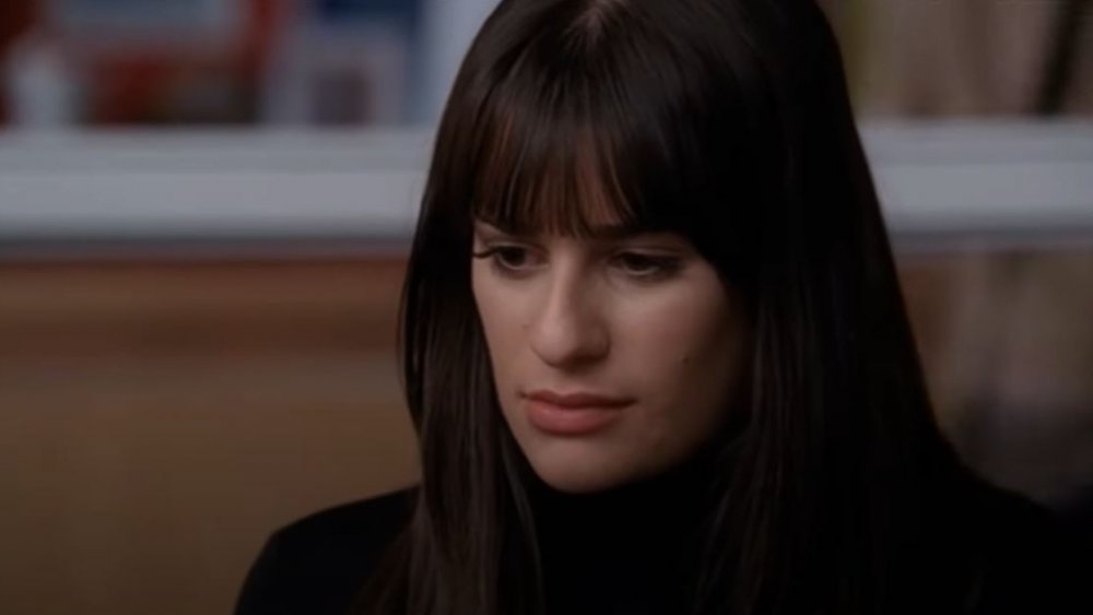 Lea Michele as Rachel on Glee