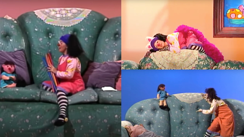 Molly and Loonette from "The Big Comfy Couch"