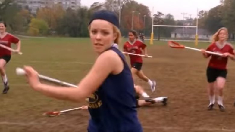 Regina playing lacrosse