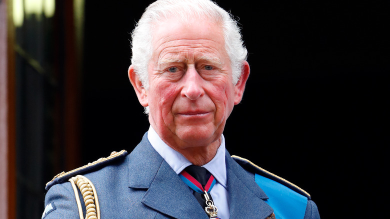 Charles in his military uniform