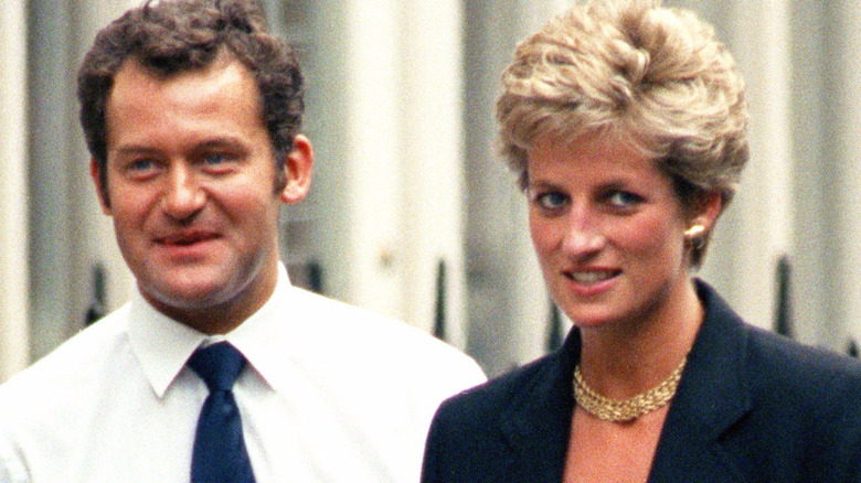 Diana with butler Paul Burrell