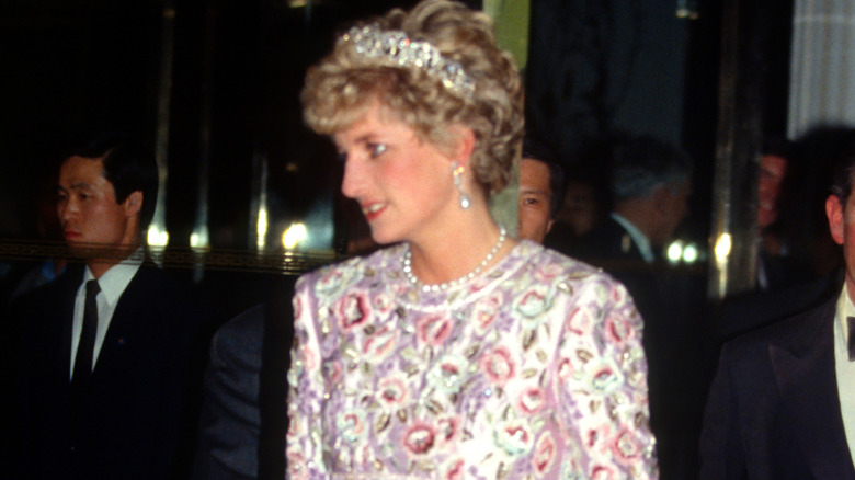 Diana in a tiara