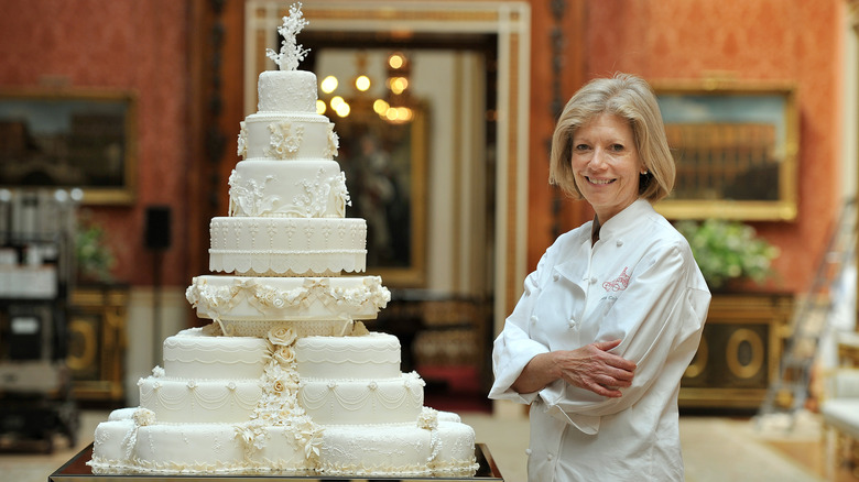 Prince William, Kate Middleton's wedding cake, designer
