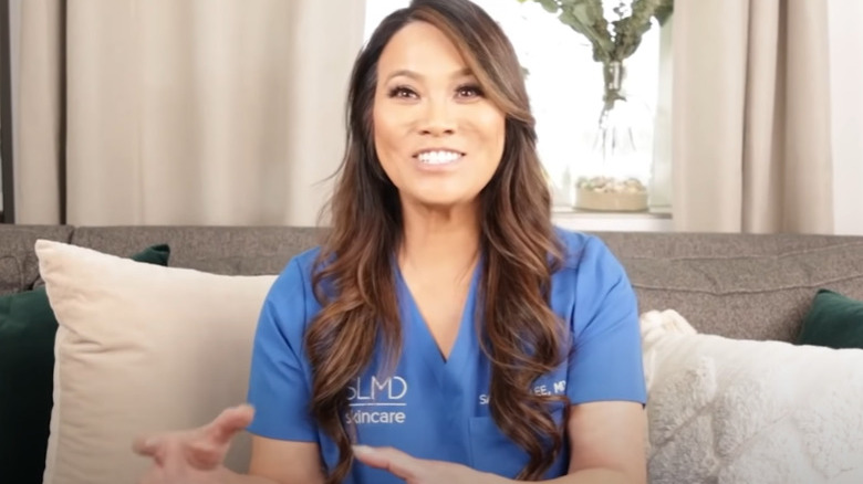 Dr. Sandra Lee smiling on YouTube video