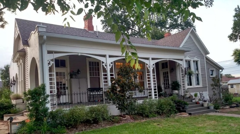 Exterior of a "Fixer Upper" home