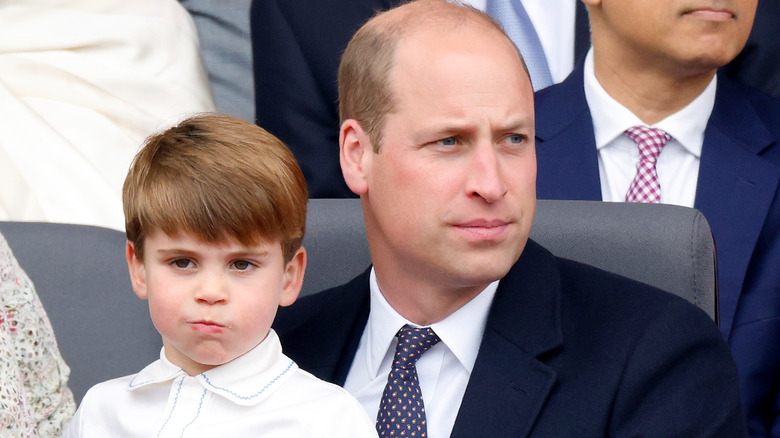 Prince William wearing a suit