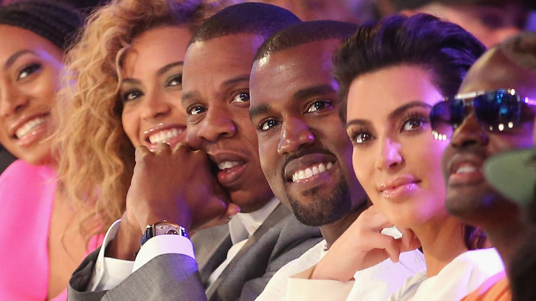 Beyonce Jay-Z Kanye West Kim Kardashian