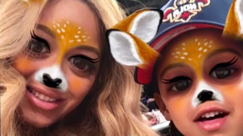 Blue Ivy Carter Beyonce snapchat filter