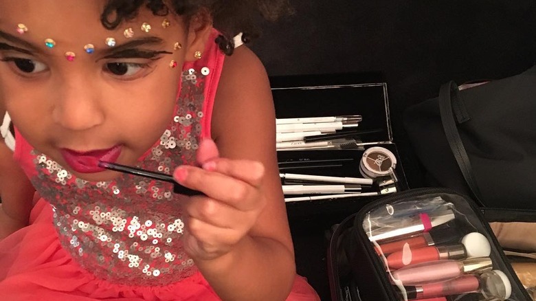 Blue Ivy Carter makeup