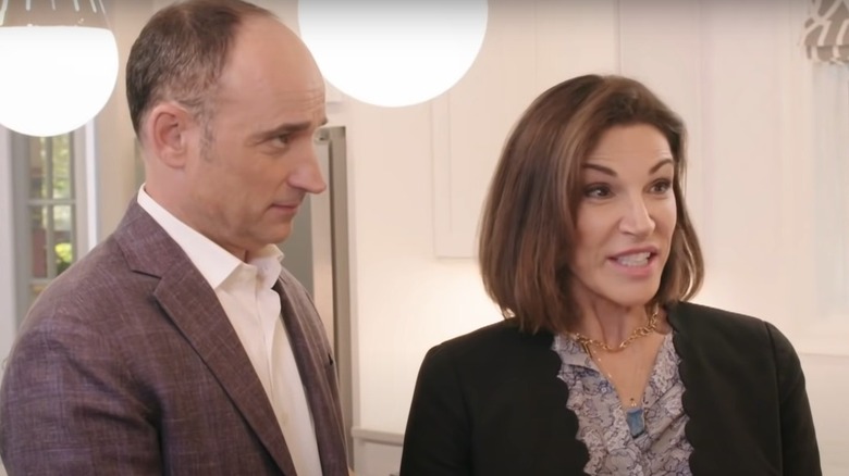 Hilary Farr and David Visentin take a selfie