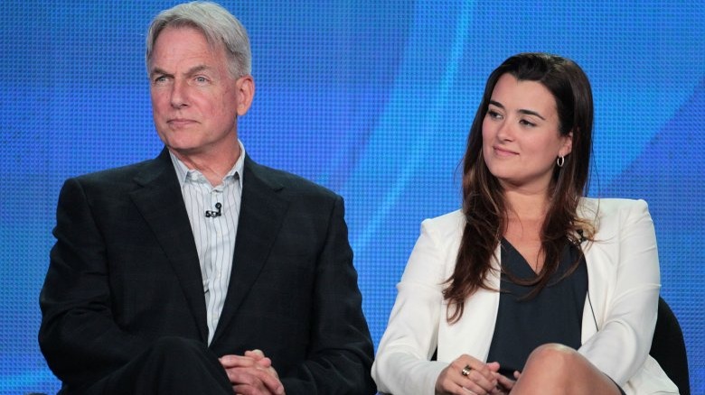 Mark Harmon and Cote de Pablo