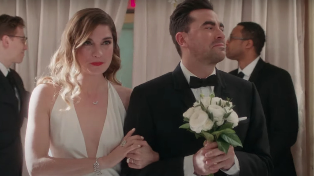 David and Patrick's wedding in Schitt's Creek