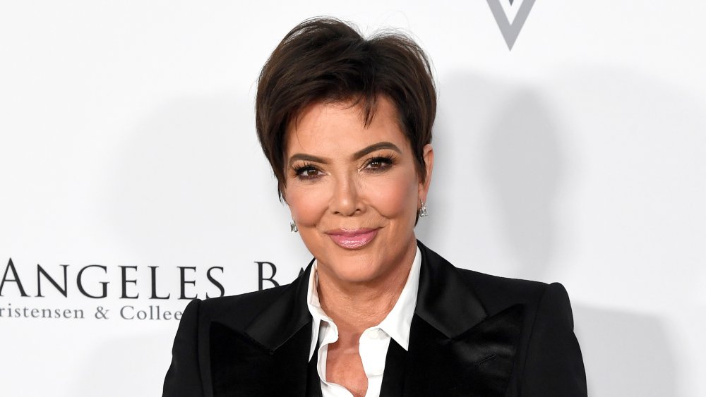 Kris Jenner at a gala in 2020