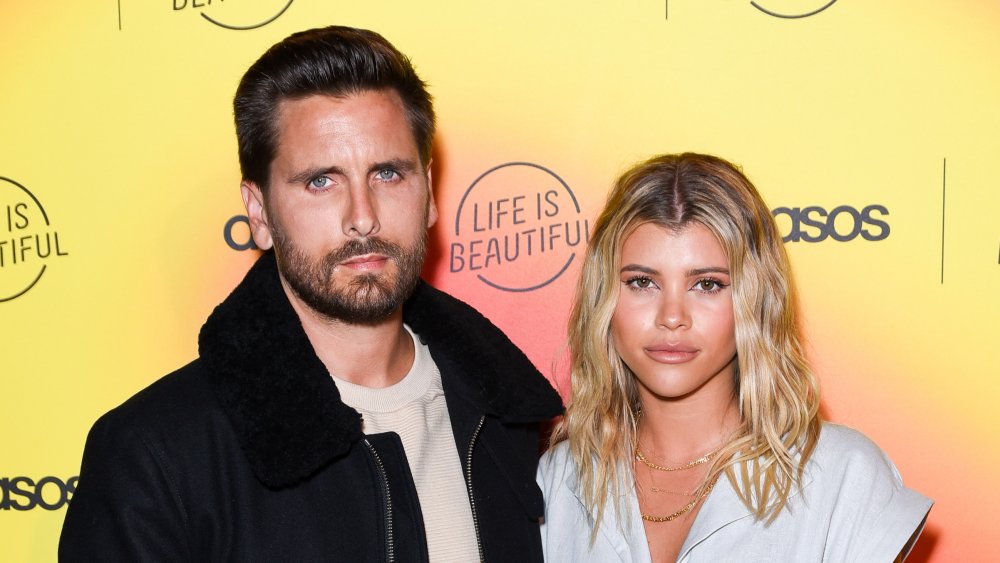 Scott Disick and Kourtney Kardashian in 2019