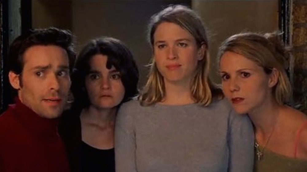 Bridget and her friends in Bridget Jones' Diary