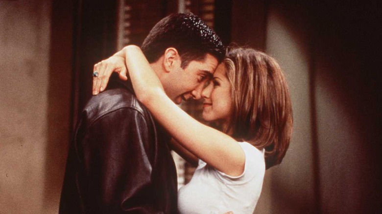 Ross and Rachel in Friends