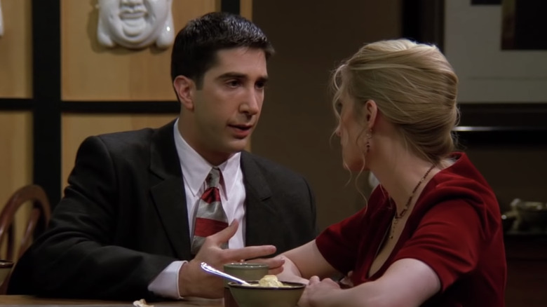 Ross and Carol in Friends