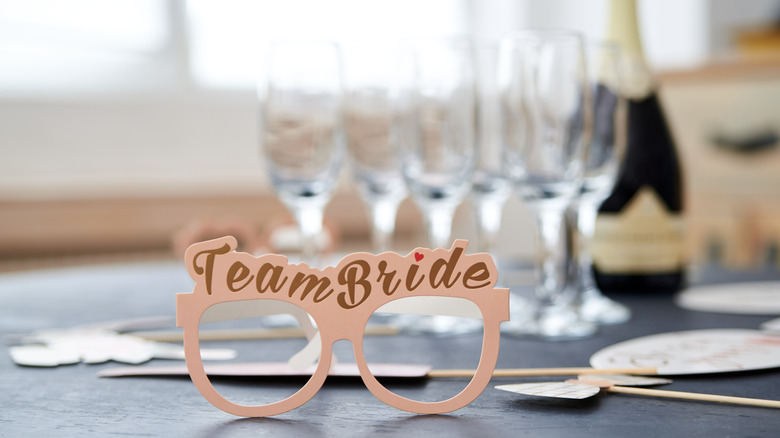 Team bride glasses