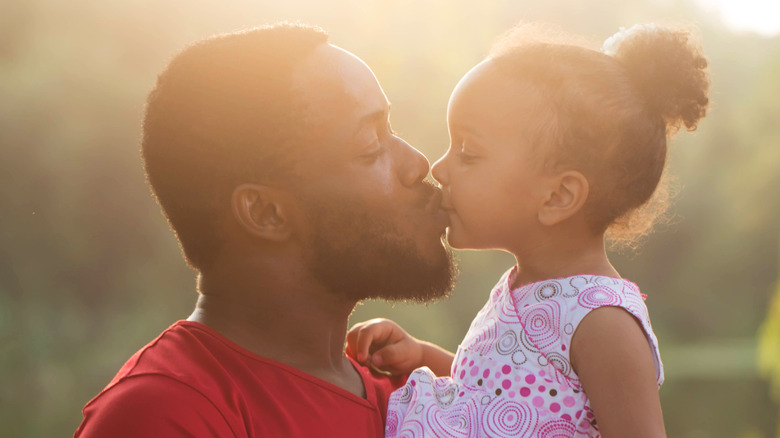 father daughter parenting kids