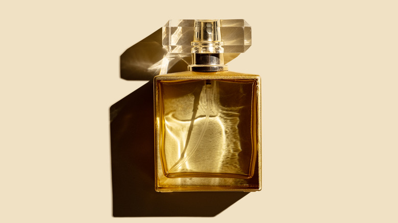 A bottle of perfume