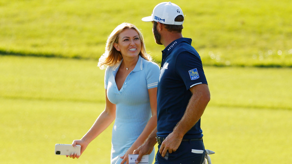 Inside Dustin Johnson and Paulina Gretzky's idyllic wedding day with pair  'unable to keep hands off each other