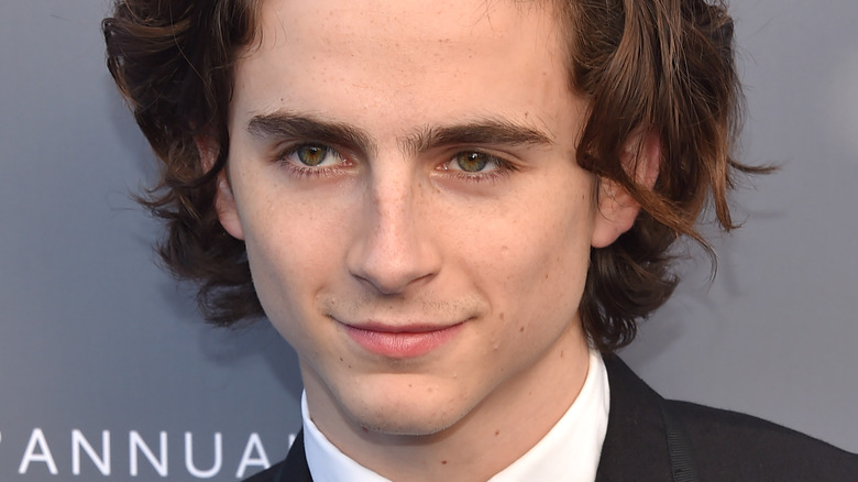 Timothée Chalamet at an event