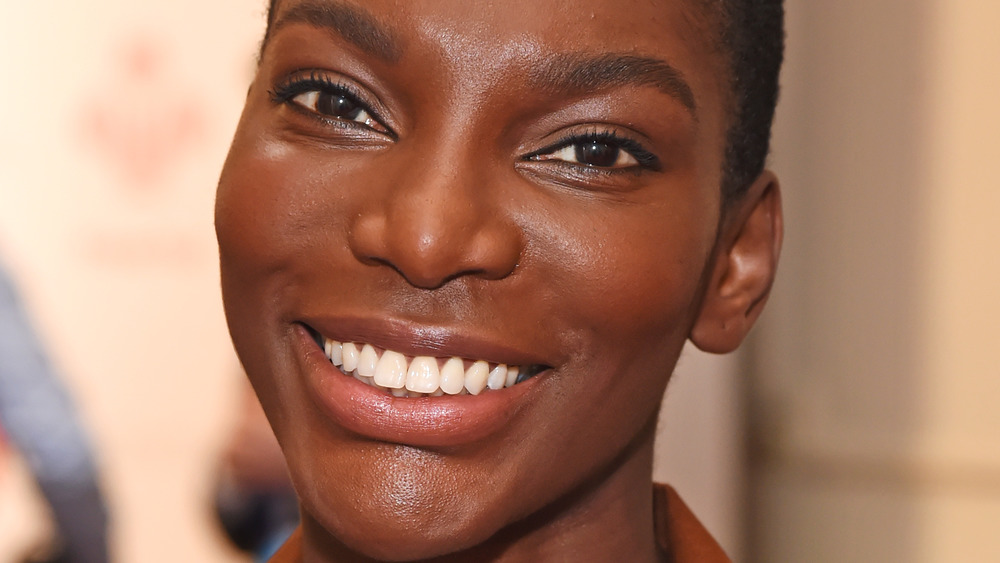 Showrunner Michaela Coel smiling