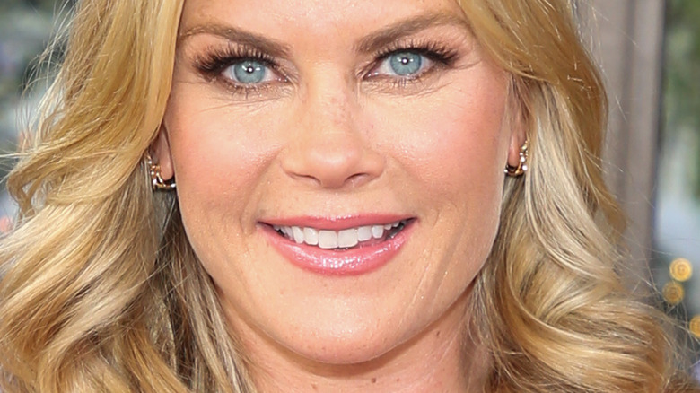 Alison Sweeney with wide smile