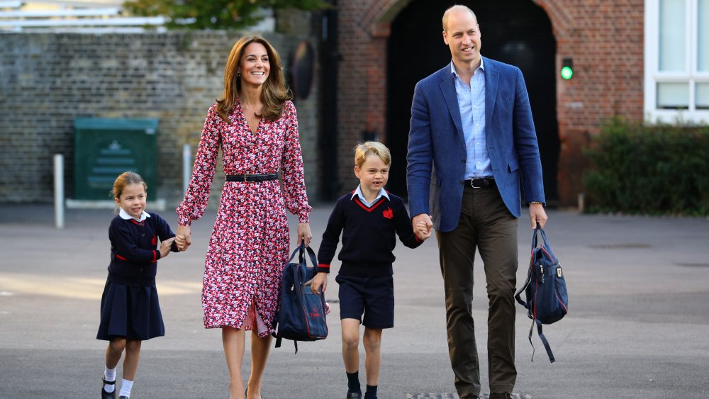 Kate Middleton, Prince William, Prince George, and Princess Charlotte