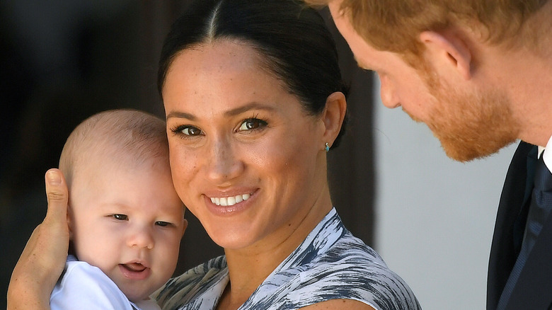 Meghan Markle, Prince Harry, and baby Archie