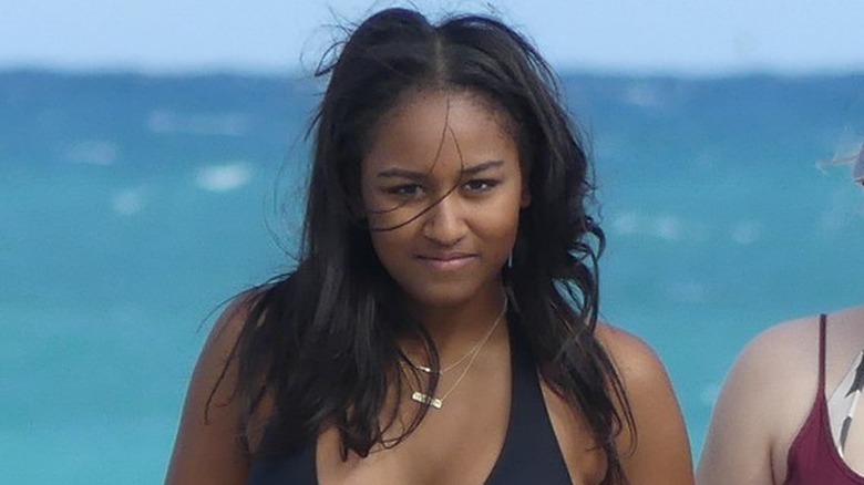 Obama sister Sasha Obama