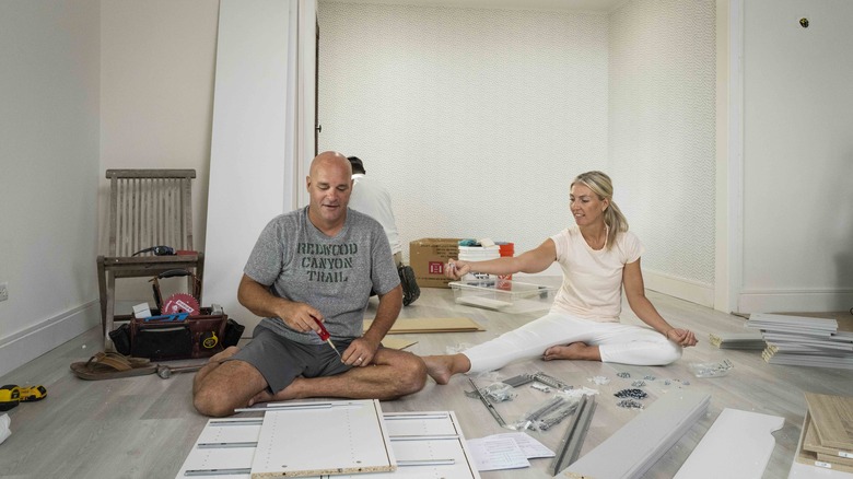 Bryan and Sarah Baeumler behind the scenes