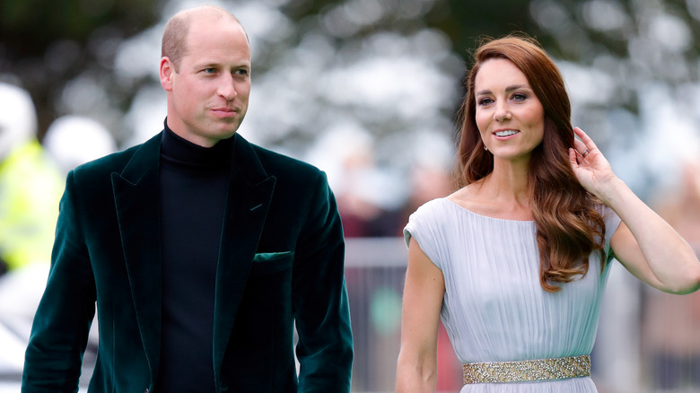 Kate Middleton and Prince William at the Earthshot Prize 2021 event