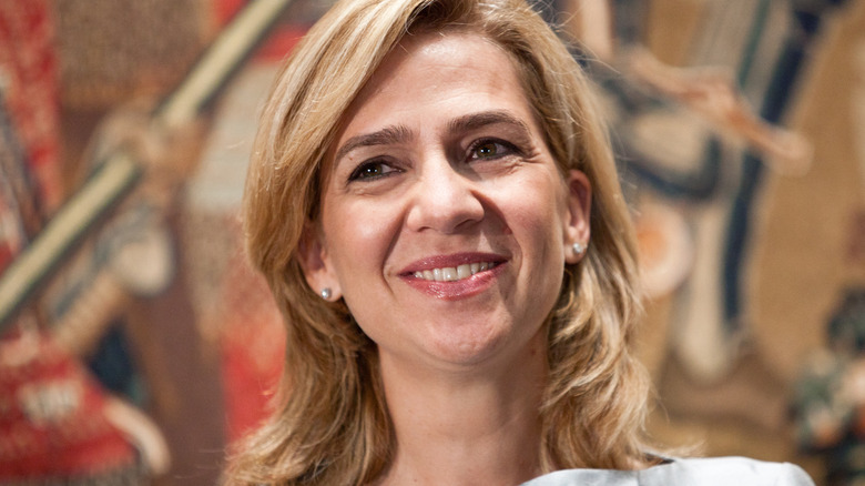 Princess Cristina smiling