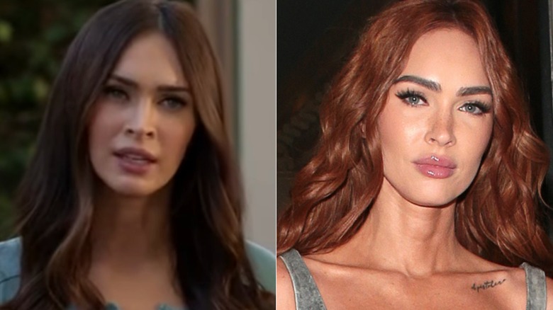 Megan Fox split screen