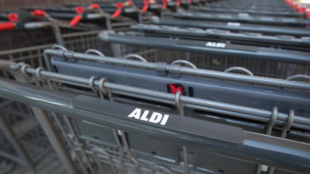 Aldi supermarket carts