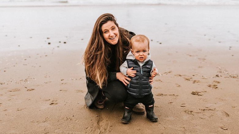 Tori and her son Jackson