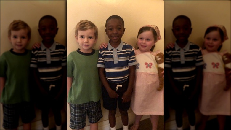 Preschool-aged Big Three cast for This Is Us