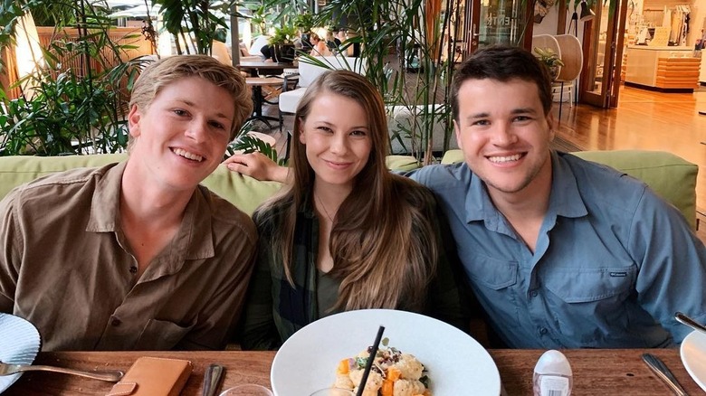 Bindi Irwin and family 