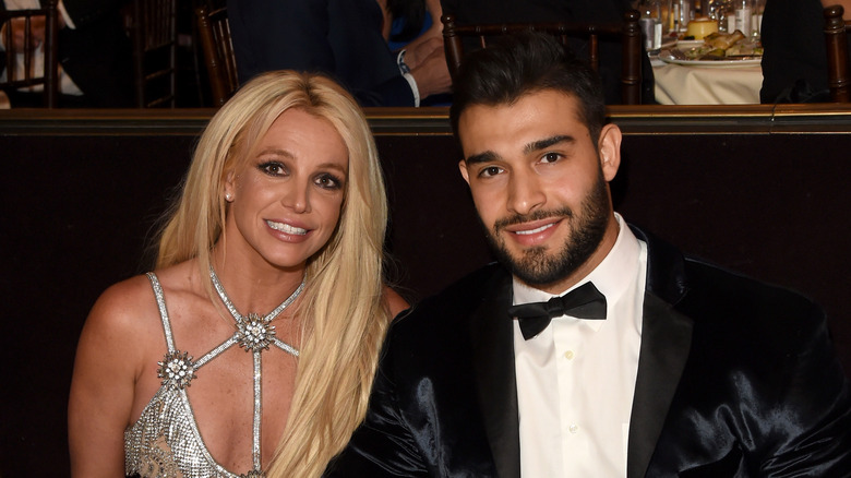 Britney Spears and Sam Asghari